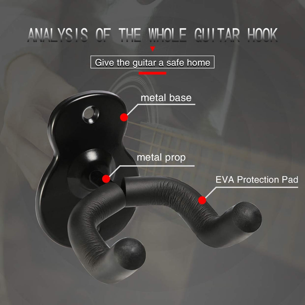 Guitar Hanger Guitar Wall Mount Holder Hook Stand