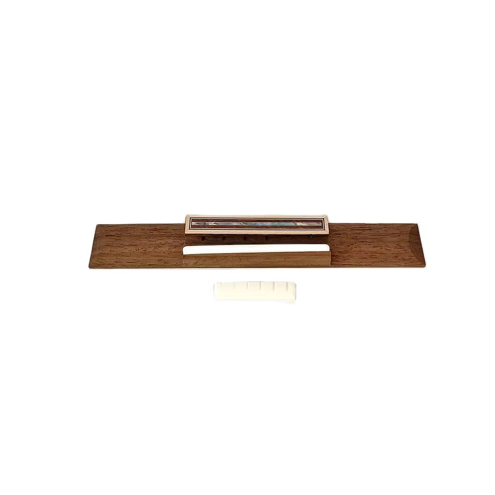 Rosewood Guitar Bridge+ Cattle Bone Guitar Nut+ Saddle for Classic Guitar