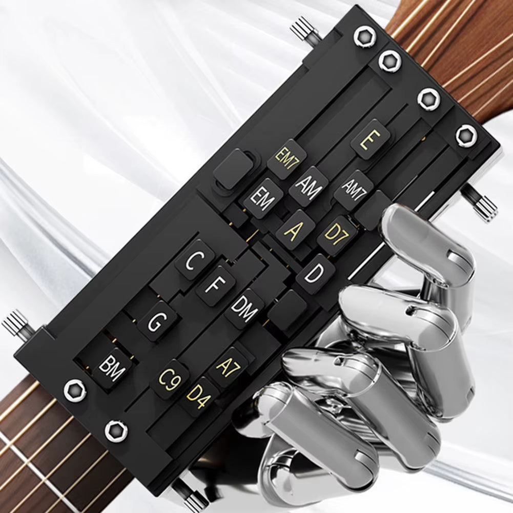 Guitar Chord Presser Kit Guitar Chord Helper Guitar Learning Tool Guitar Chord Trainer Guitar Aid Chord Tool for Guitar Beginner
