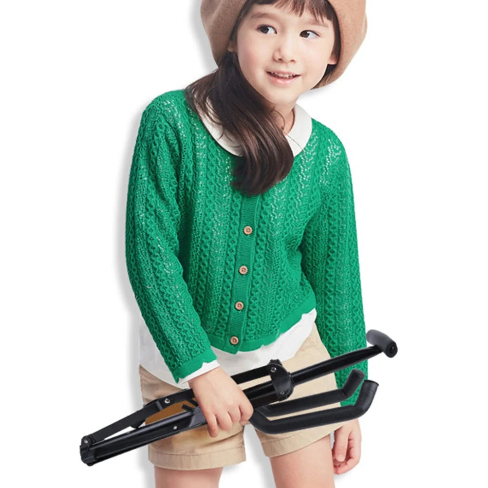 Folding Design Guitar Stand Adjustable Instrument Stand Floor Guitar Stand