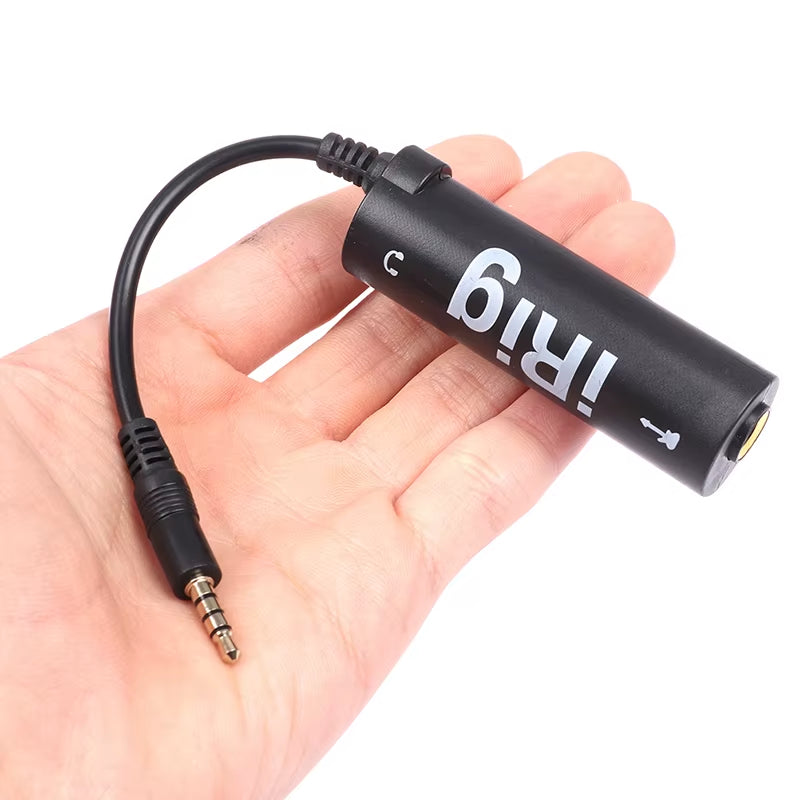 For Irig Hot Guitar Interface Converter Replacement Guitar for Phone Guitar Audio Interface Guitar Tuner Guitar Line Converter