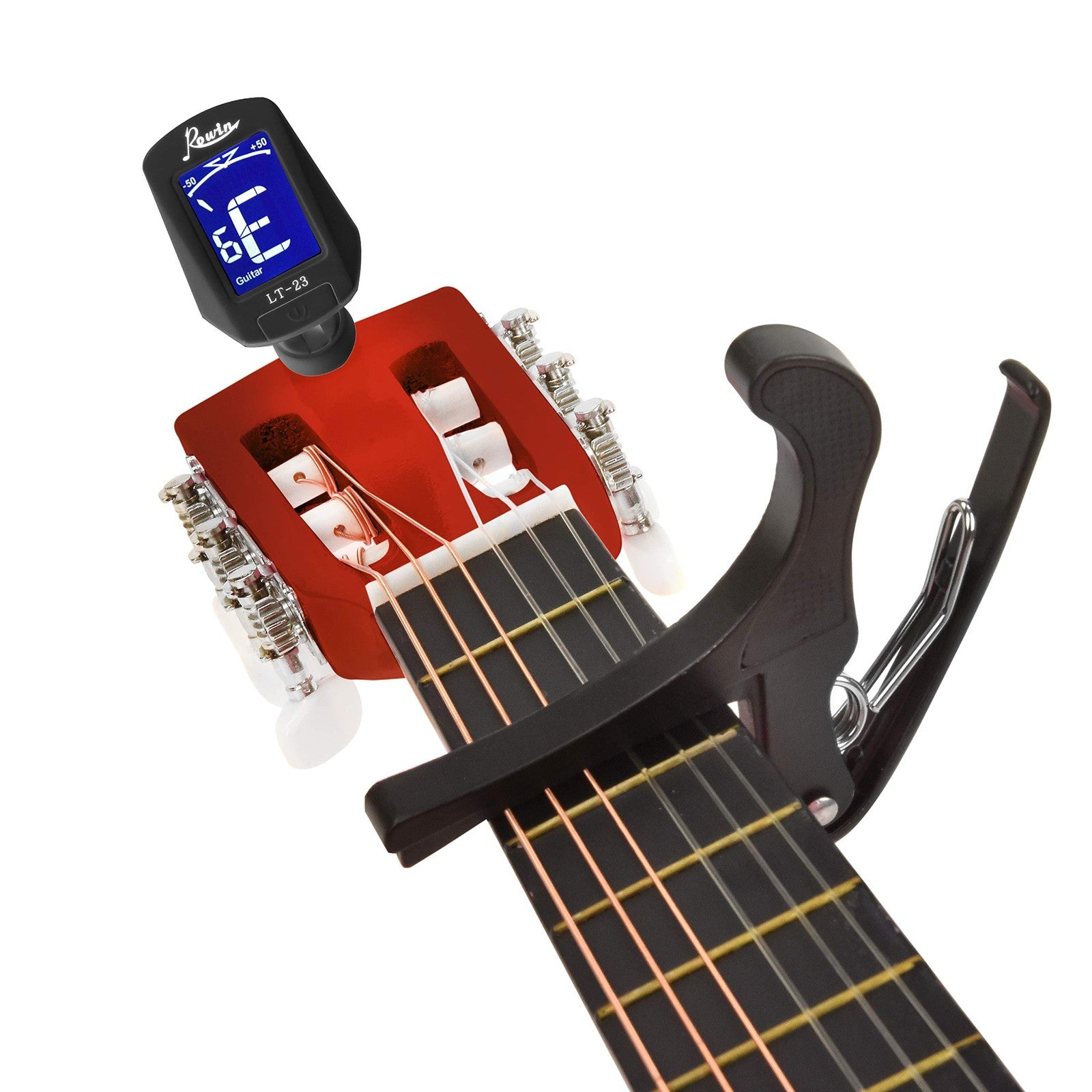 30" Left Handed Wood Guitar with Case and Accessories for Kids/Girls/Boy