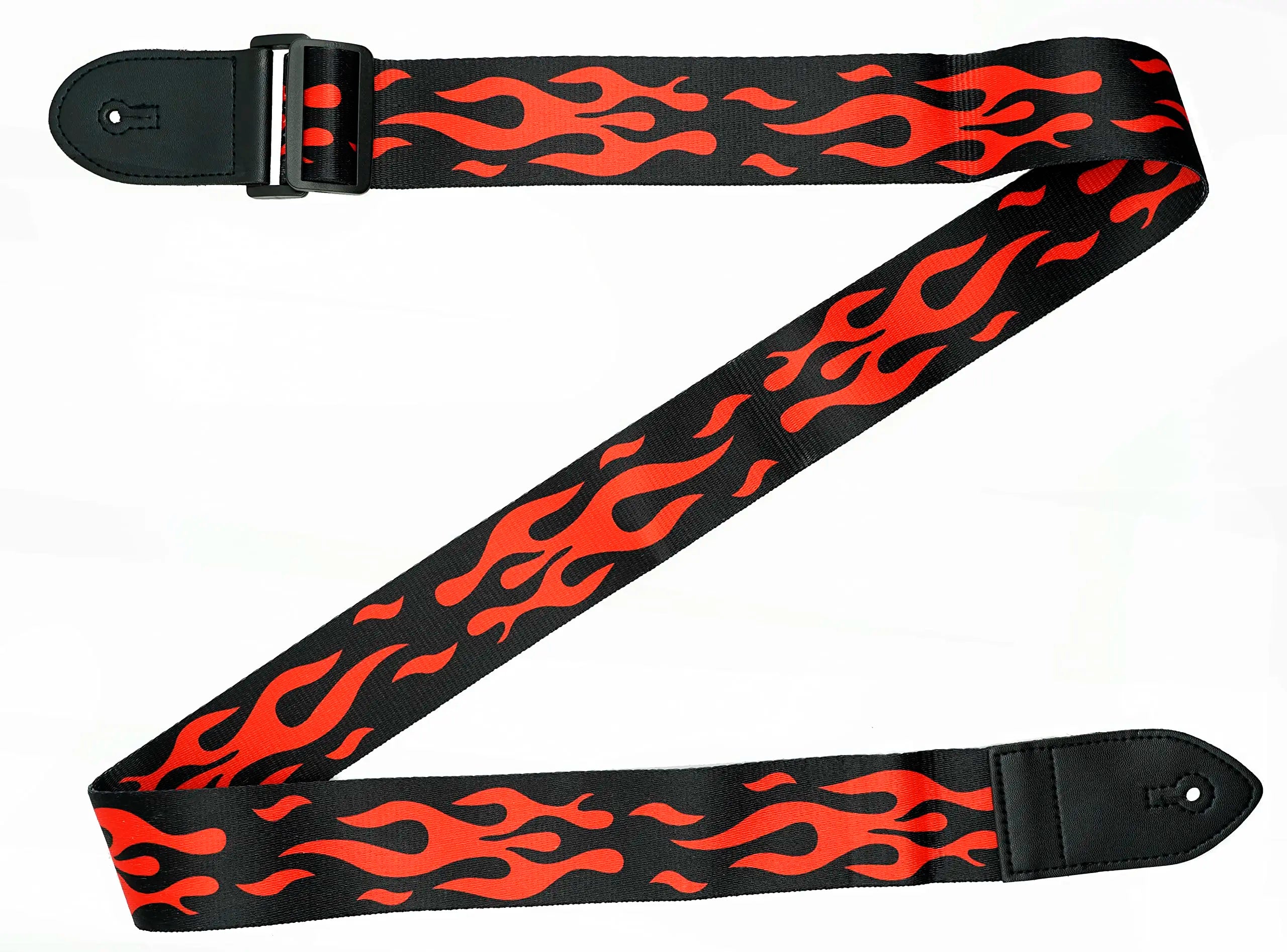 Fashion Retro Ethnic Style Guitar Strap Adjustable Leather Strap for Folk Guitar Electric Guitar Bass Ukulele Guitar Accessories