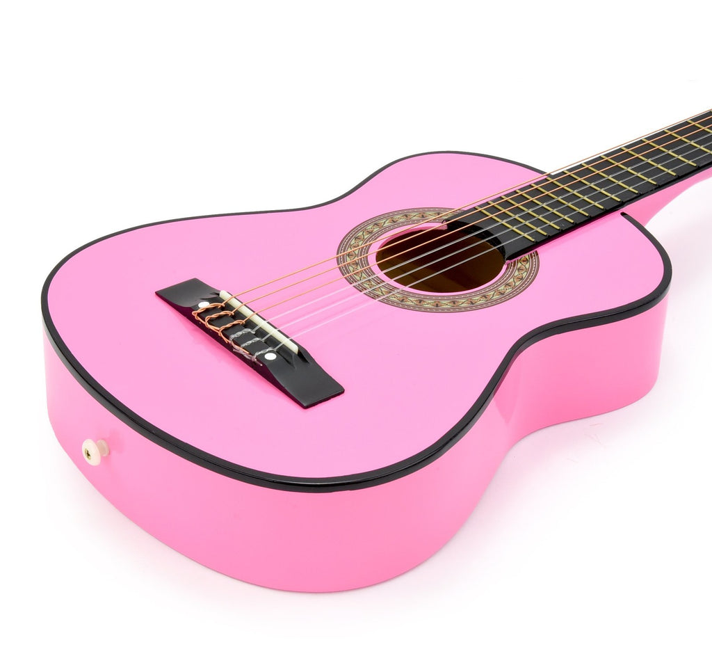 30" Wood Classical Guitar with Case and Accessories for Kids/Girls/Boy