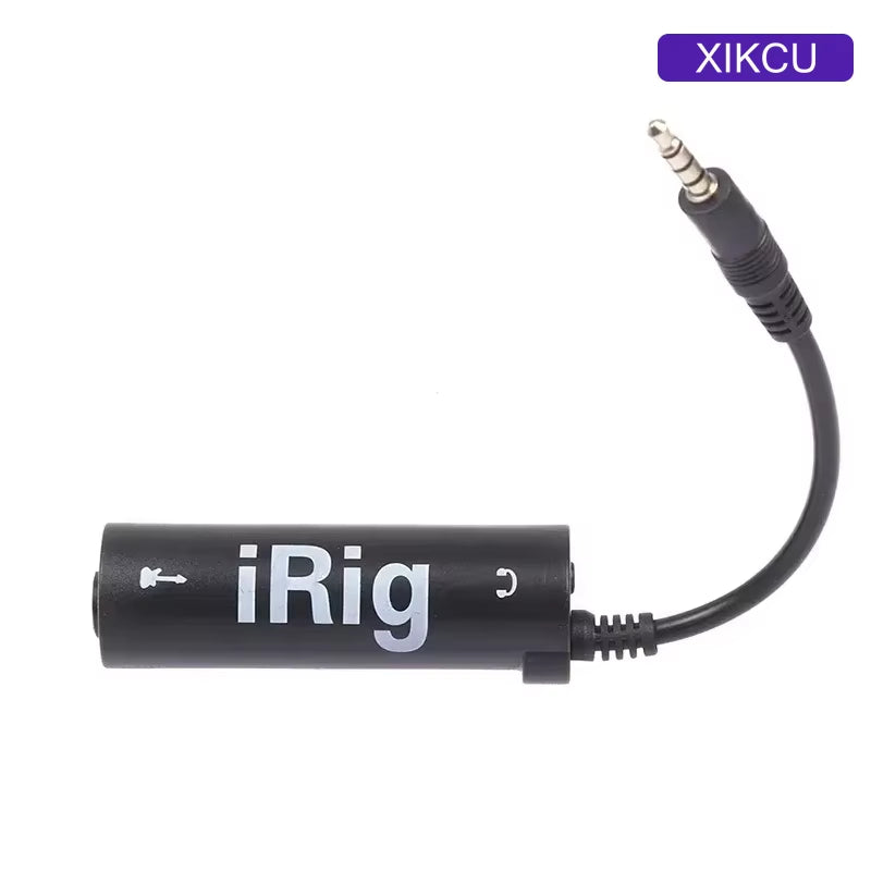 Hot Guitar Interface I-Rig Converter Replacement Guitar for Phone Guitar Audio Interface Guitar Tuner Guitar Line Irig Converter