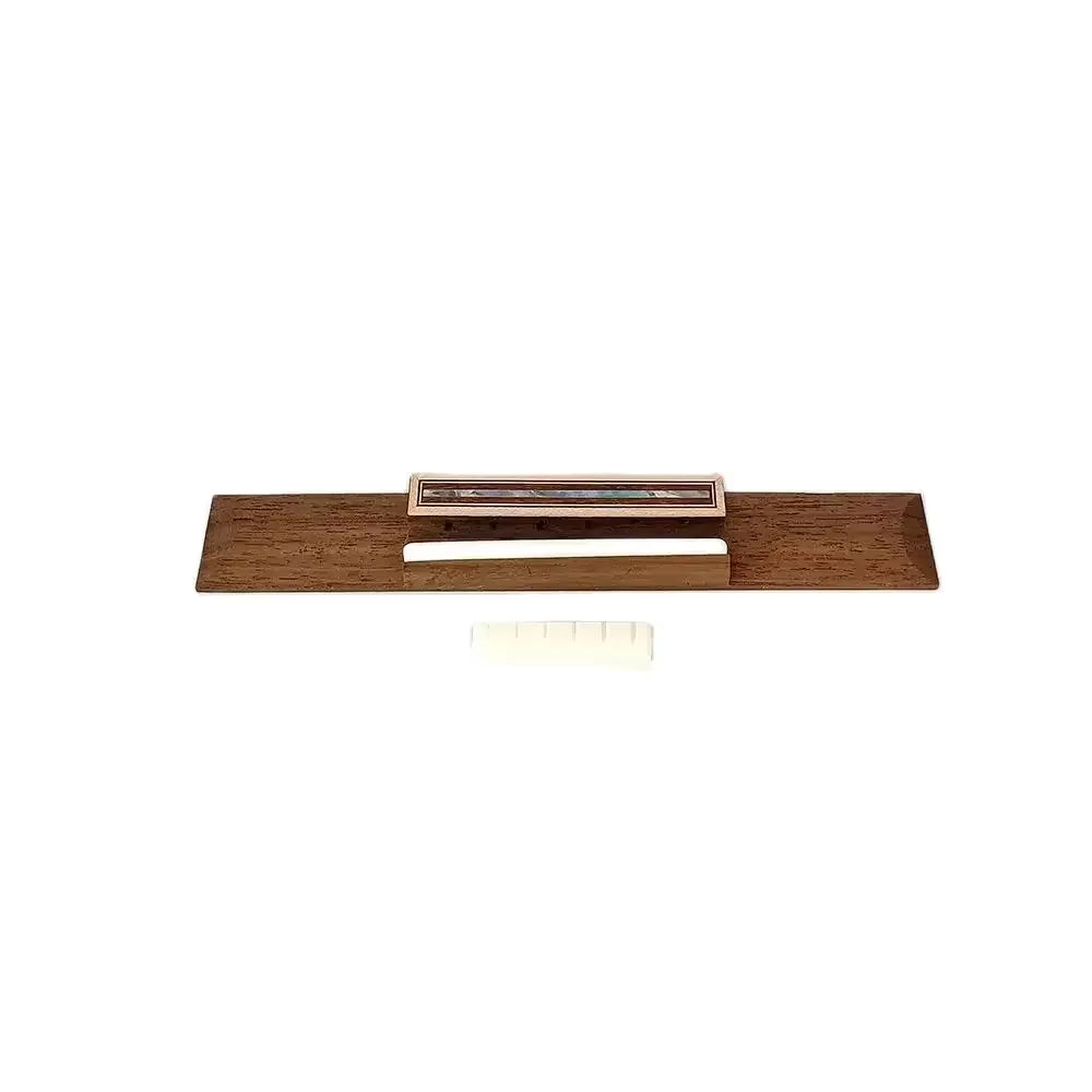 Rosewood Guitar Bridge+ Cattle Bone Guitar Nut+ Saddle for Classic Guitar