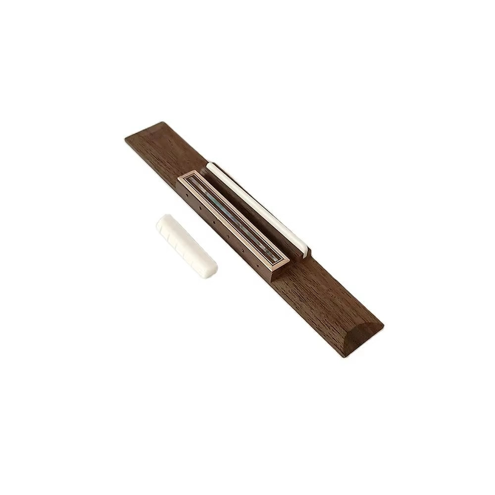 Rosewood Guitar Bridge+ Cattle Bone Guitar Nut+ Saddle for Classic Guitar